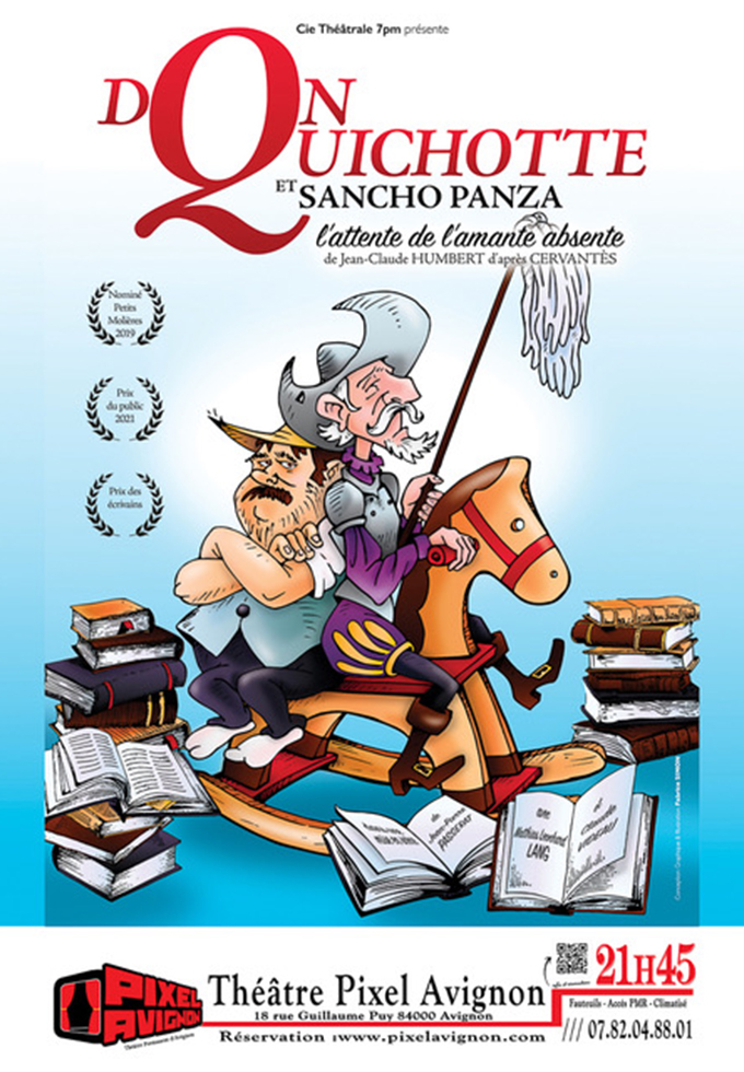 Avignon Off 2024 >> "Don Quichotte et Sancho Panza"