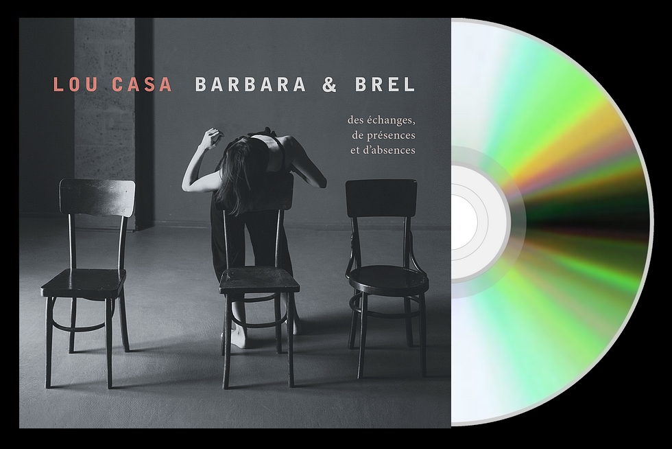 •Off 2024• Lou Casa "Barbara & Brel" À nouveau un souffle singulier et virtuose passe sur l'œuvre de Barbara et de Brel